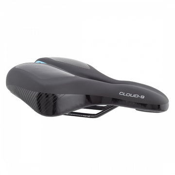 Saddle C9 Kush plus wide airflow memory foam BK