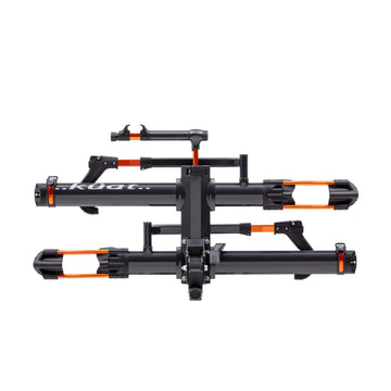 Kuat NV 2.0 Hitch Bike Rack - 2-Bike, 2" Receiver, Metallic Gray/Orange
